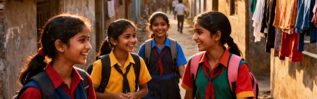 sanjay colony slum tour