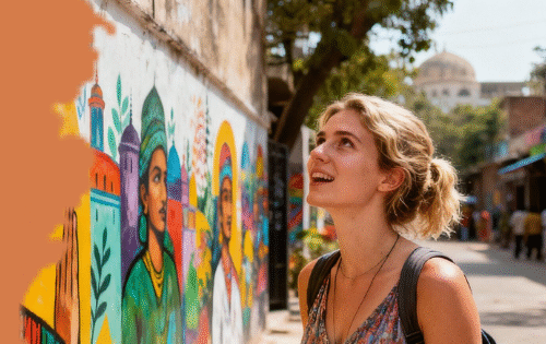 New Delhi Street Art Tour & Heritage Experience